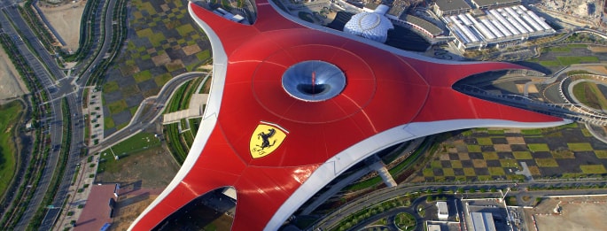 Мир Ferrari & Аквапарк Yas Waterworld в Абу-Даби